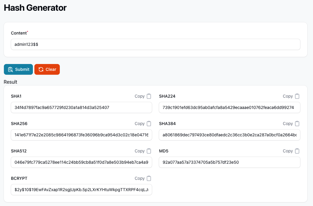 content security policy hash generator
